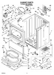 Diagram for 02 - Cabinet Parts