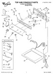 Diagram for 01 - Top And Console Parts