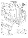 Diagram for 02 - Cabinet Parts