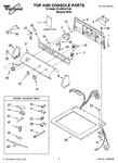 Diagram for 01 - Top And Console Parts