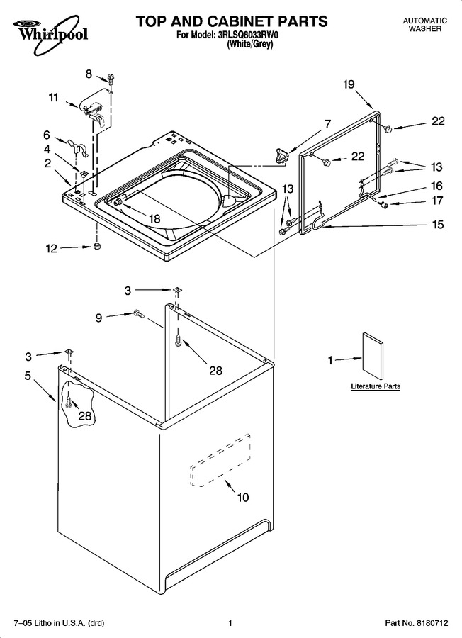 Diagram for 3RLSQ8033RW0