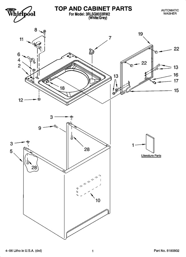 Diagram for 3RLSQ8033RW2
