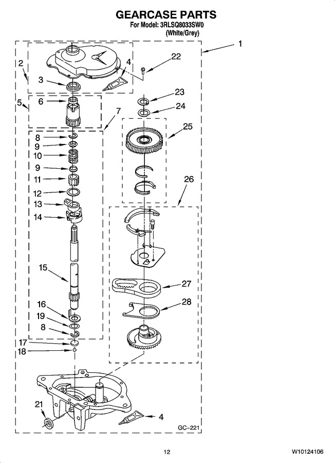 Diagram for 3RLSQ8033SW0