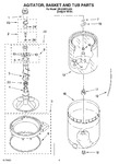Diagram for 03 - Agitator, Basket And Tub