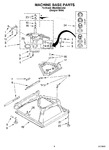 Diagram for 05 - Machine Base Parts