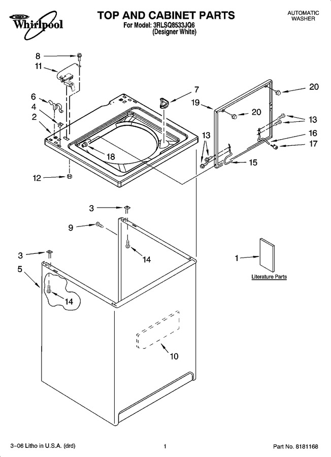 Diagram for 3RLSQ8533JQ6