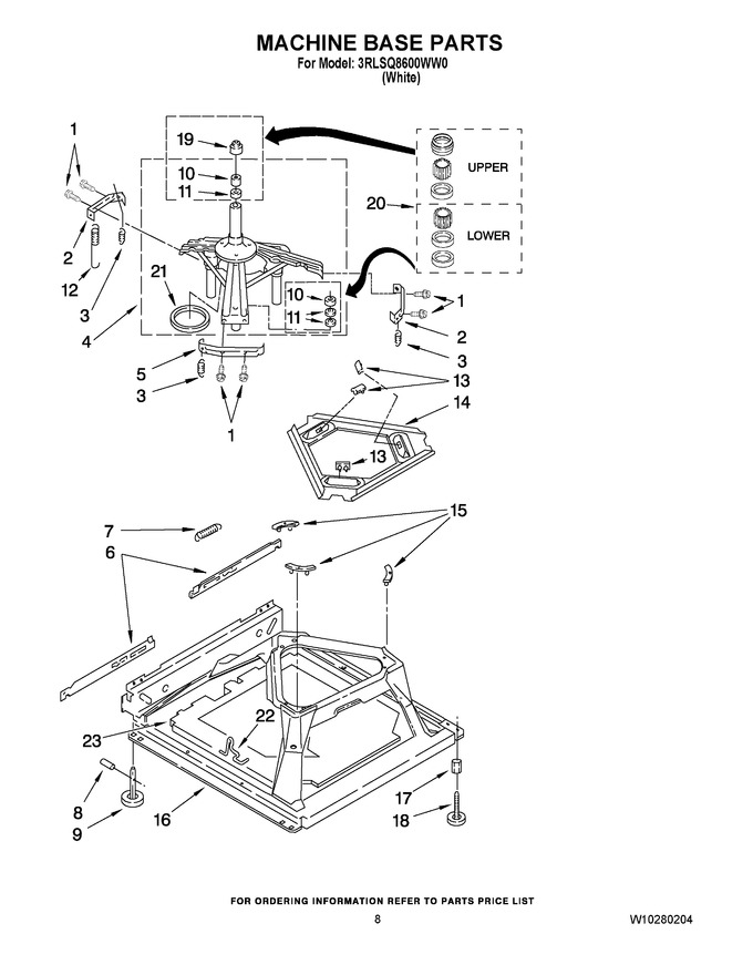 Diagram for 3RLSQ8600WW0