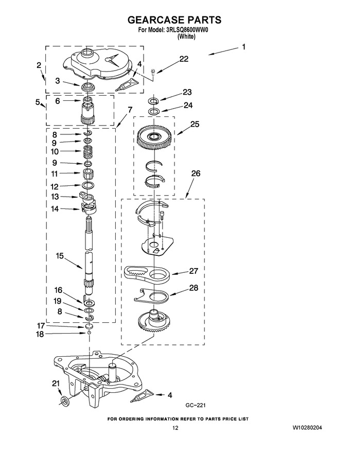 Diagram for 3RLSQ8600WW0