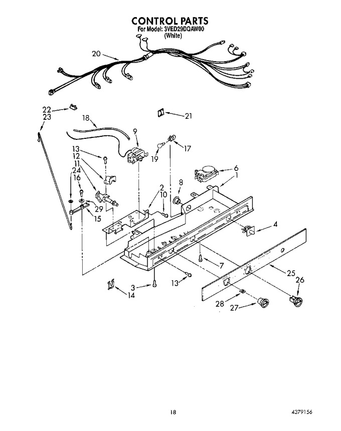 Diagram for 3VED29DQAW00