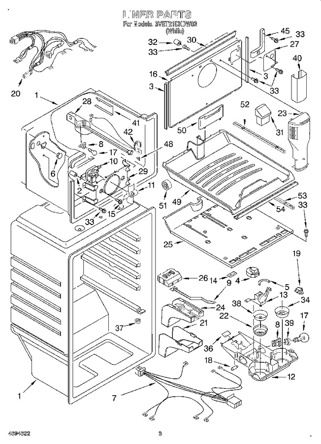 Diagram for 3VET21DKDW03