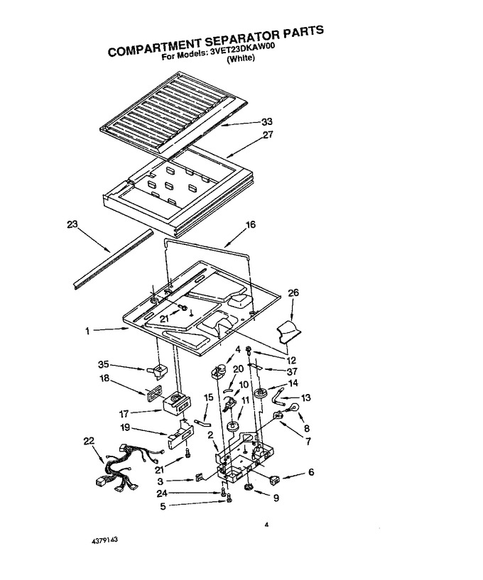 Diagram for 3VET23DKAW00