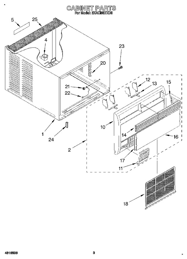 Diagram for 3XACM07XD0