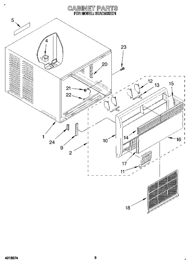 Diagram for 3XACM09XD1