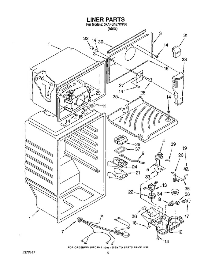 Diagram for 3XARG457WP00