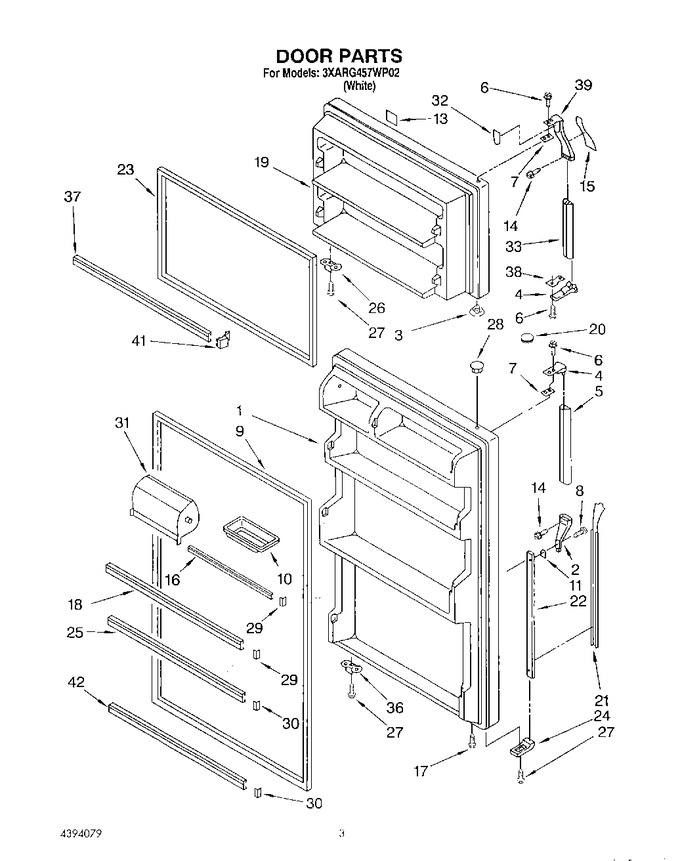 Diagram for 3XARG457WP02