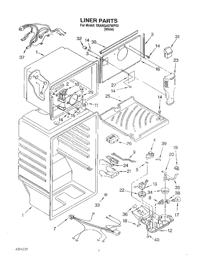 Diagram for 3XARG457WP03