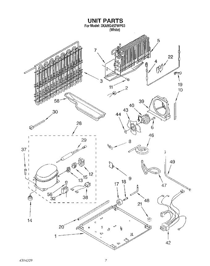 Diagram for 3XARG457WP03