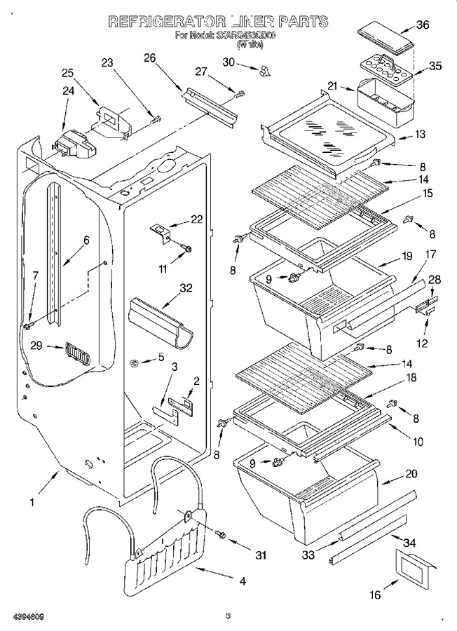 Diagram for 3XARG458GD00