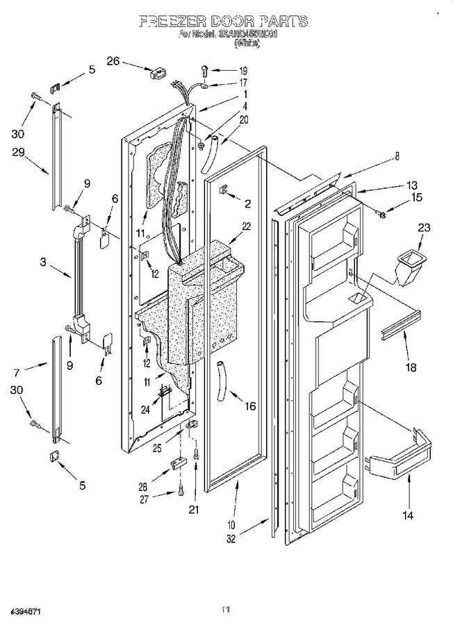 Diagram for 3XARG458GD01