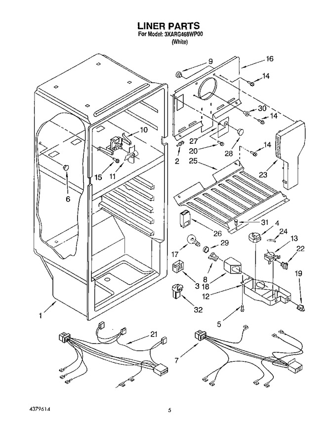 Diagram for 3XARG468WP00