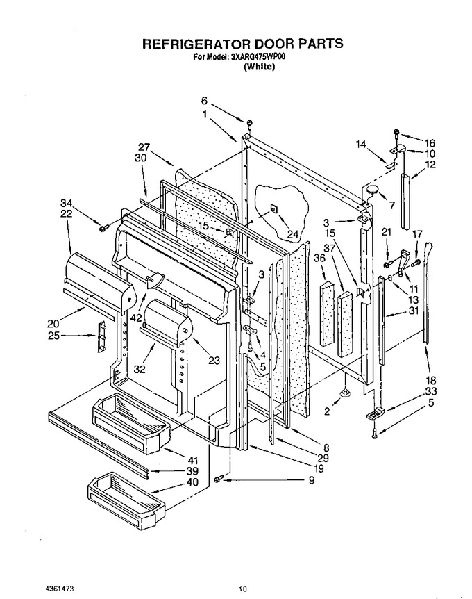 Diagram for 3XARG475WP00