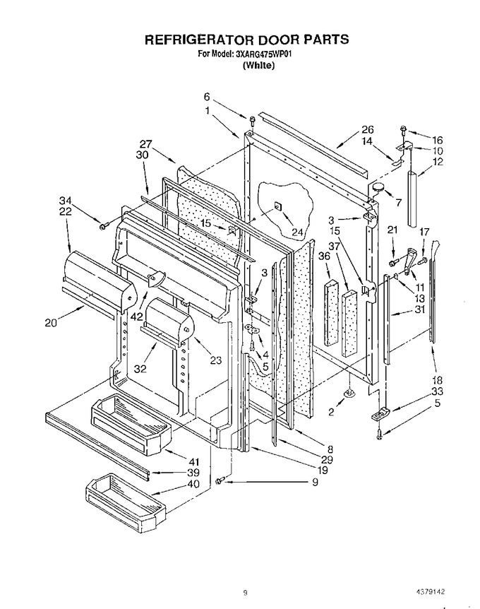 Diagram for 3XARG475WP01
