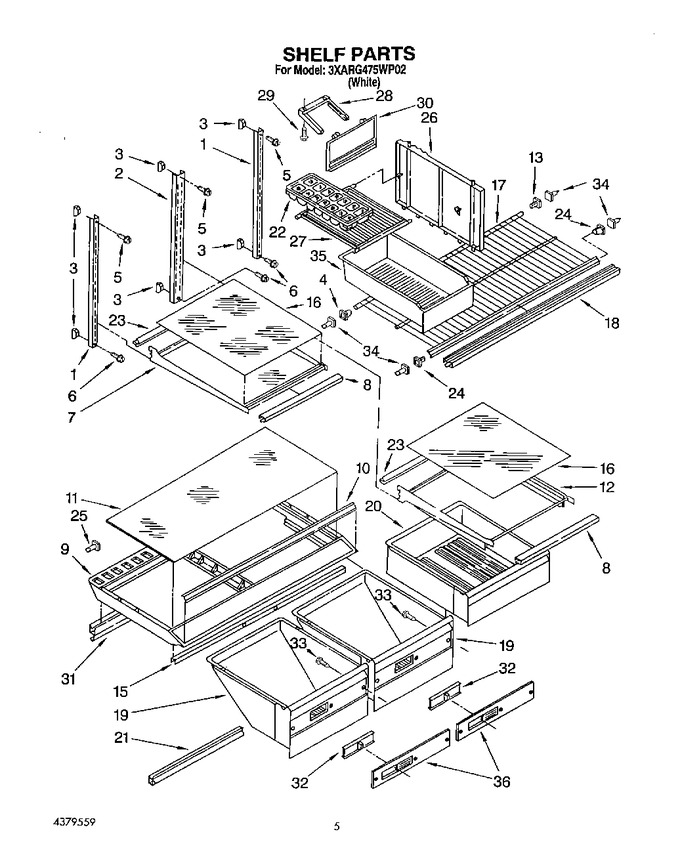 Diagram for 3XARG475WP02