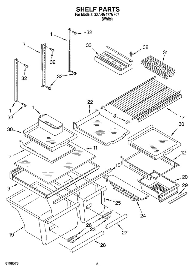 Diagram for 3XARG477GF07