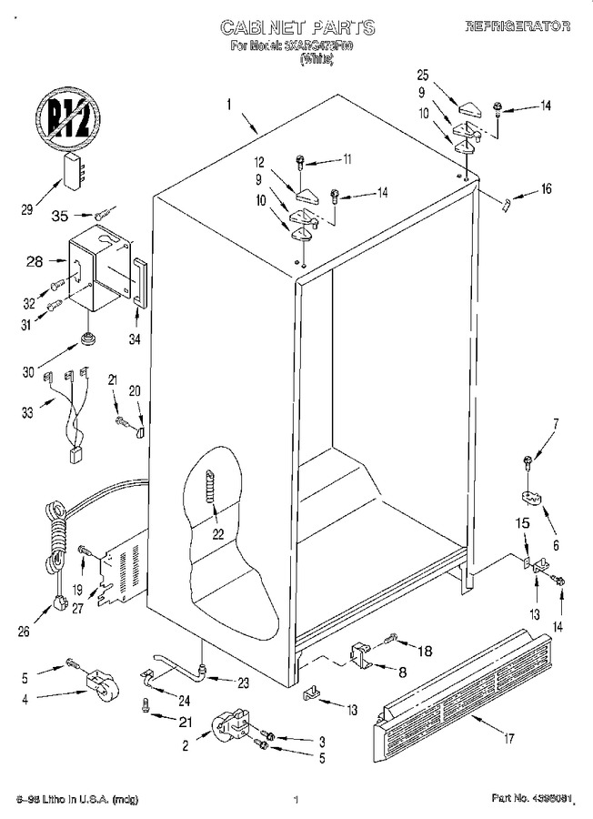 Diagram for 3XARG478F00