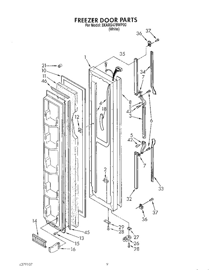 Diagram for 3XARG479WP00