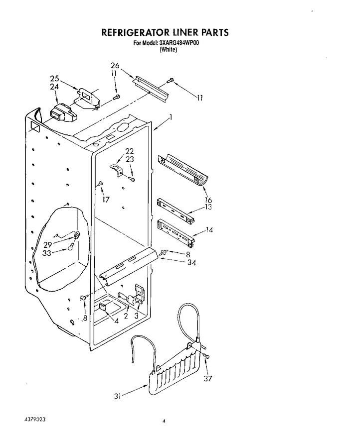 Diagram for 3XARG484WP00