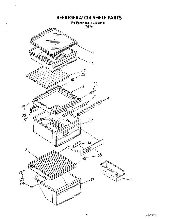 Diagram for 3XARG484WP00