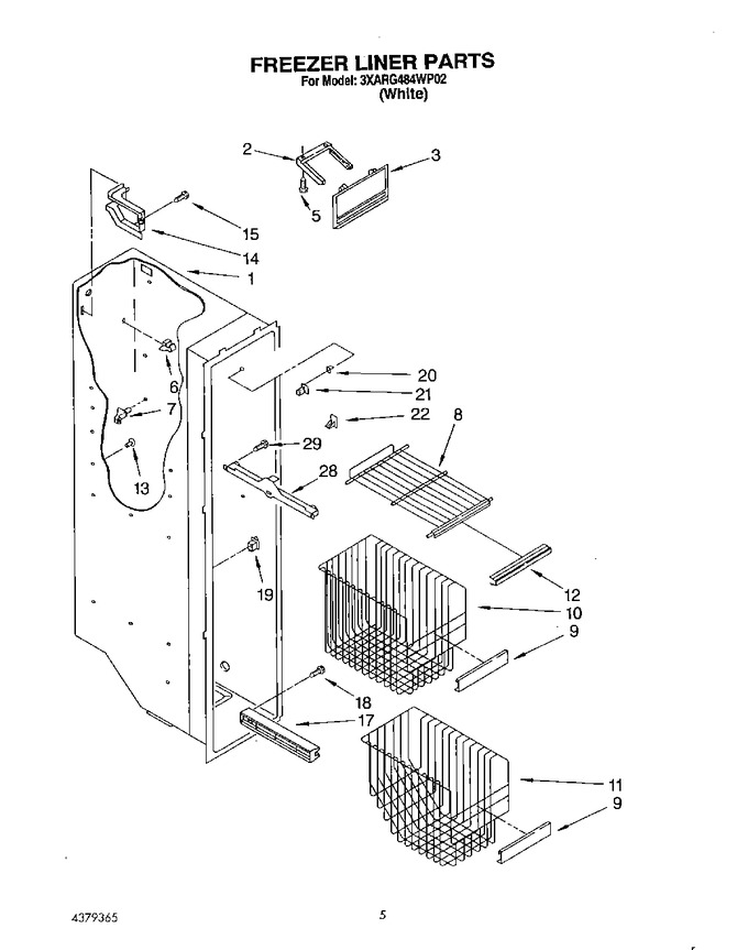 Diagram for 3XARG484WP02