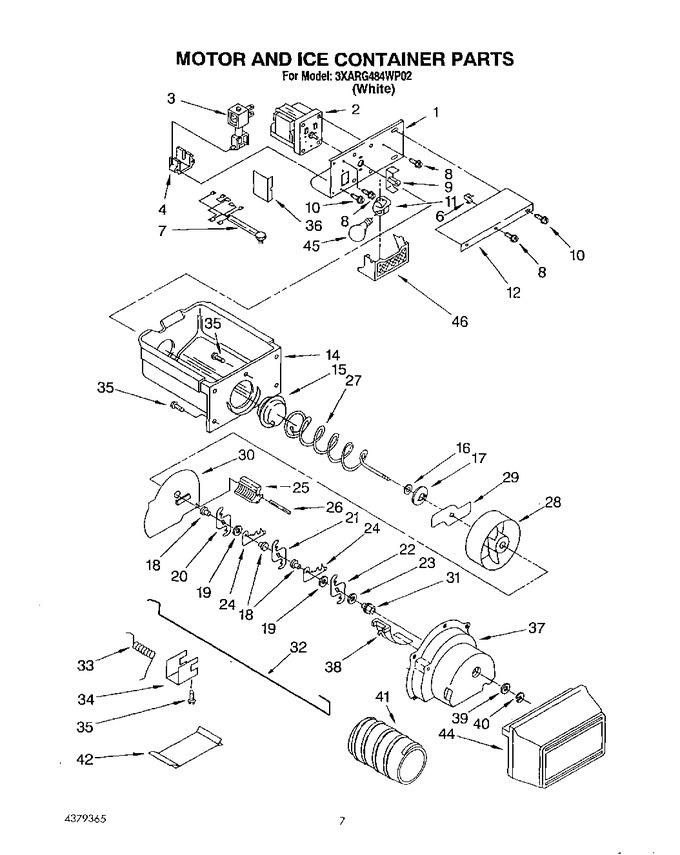 Diagram for 3XARG484WP02