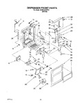 Diagram for 09 - Dispenser Front