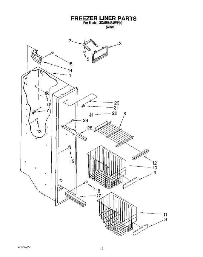 Diagram for 3XARG484WP03