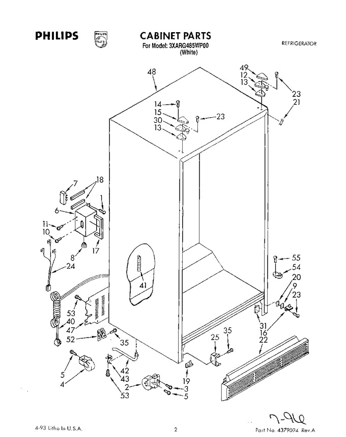 Diagram for 3XARG485WP00