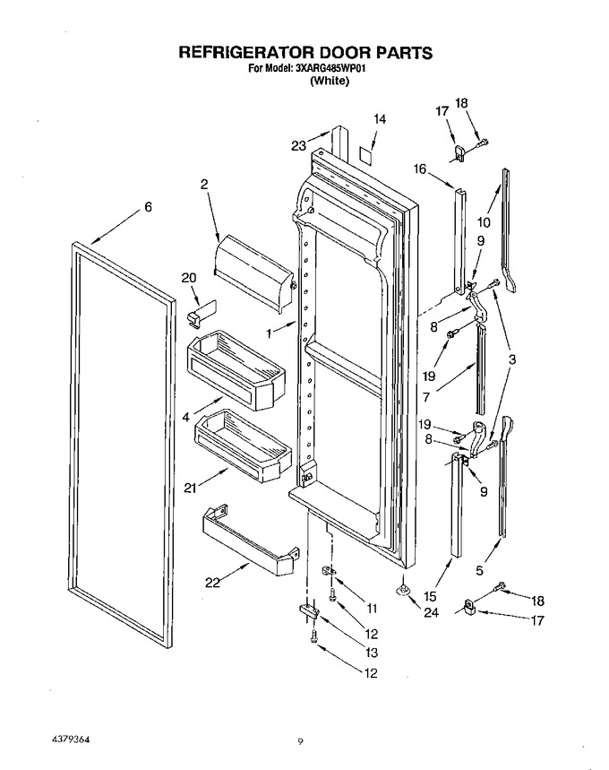 Diagram for 3XARG485WP01