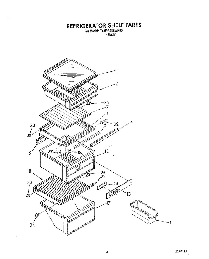 Diagram for 3XARG486WP00