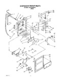 Diagram for 08 - Dispenser Front