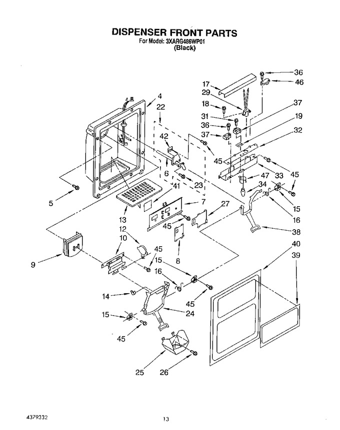 Diagram for 3XARG486WP01