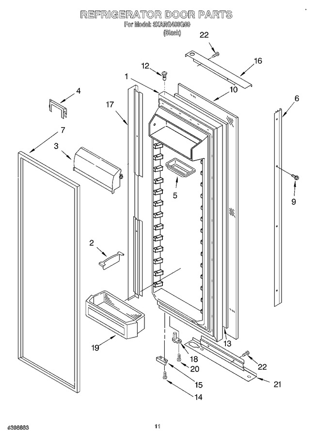 Diagram for 3XARG488G00