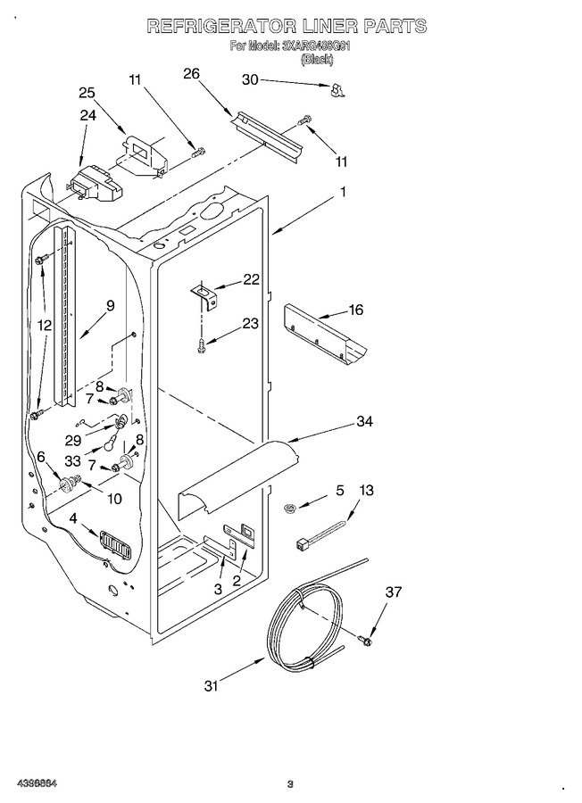 Diagram for 3XARG488G01