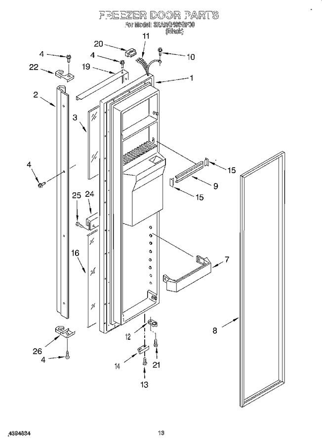 Diagram for 3XARG488GF00