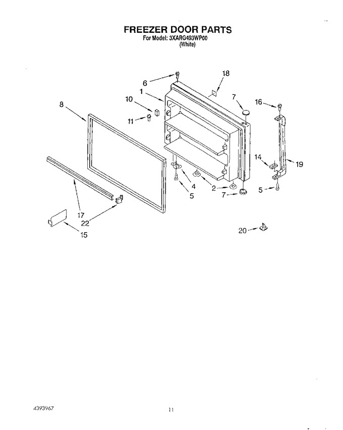 Diagram for 3XARG493WP00