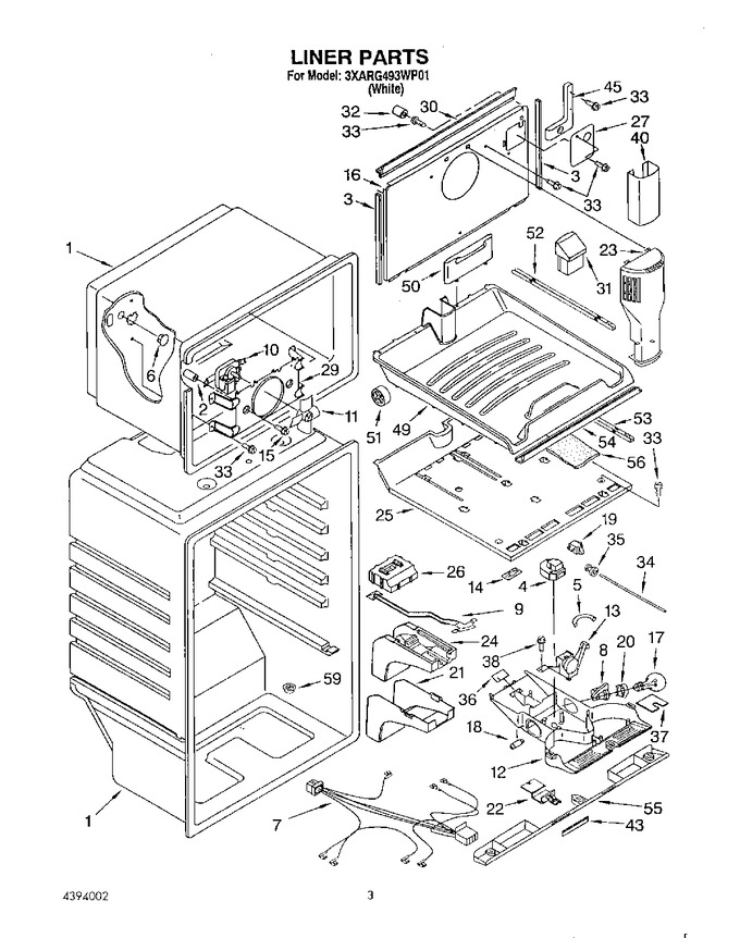 Diagram for 3XARG493WP01