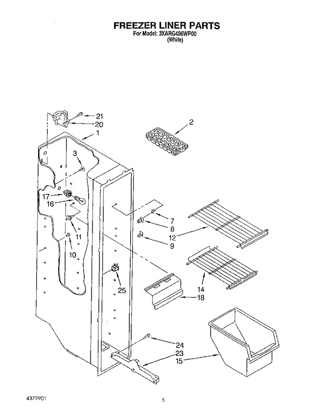 Diagram for 3XARG496WP00