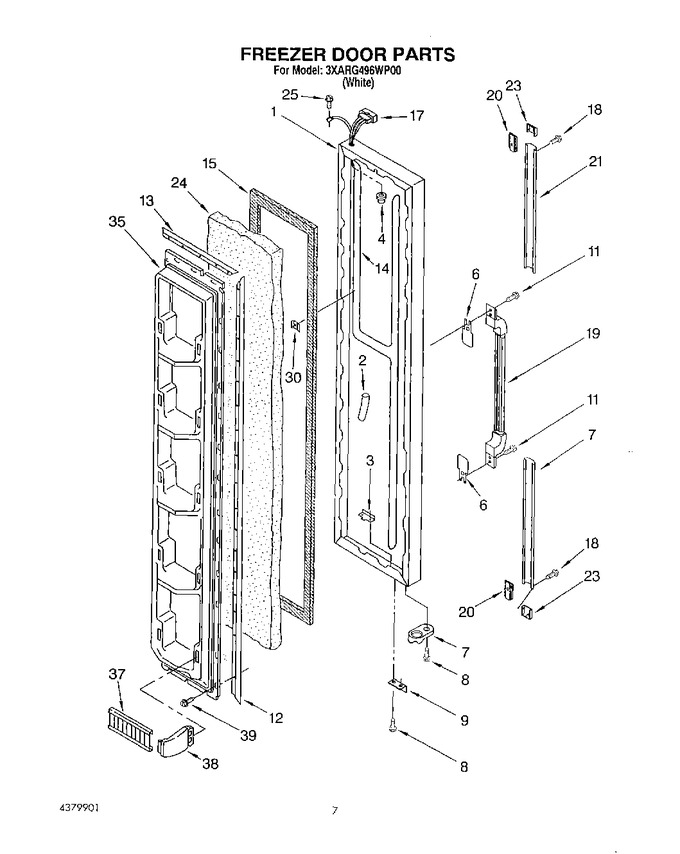 Diagram for 3XARG496WP00