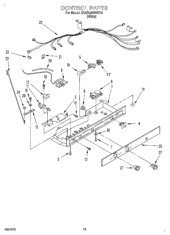 Diagram for 3XARG496WP01
