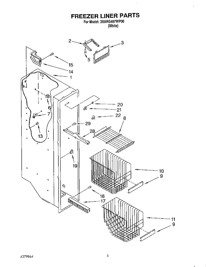 Diagram for 3XARG497WP00